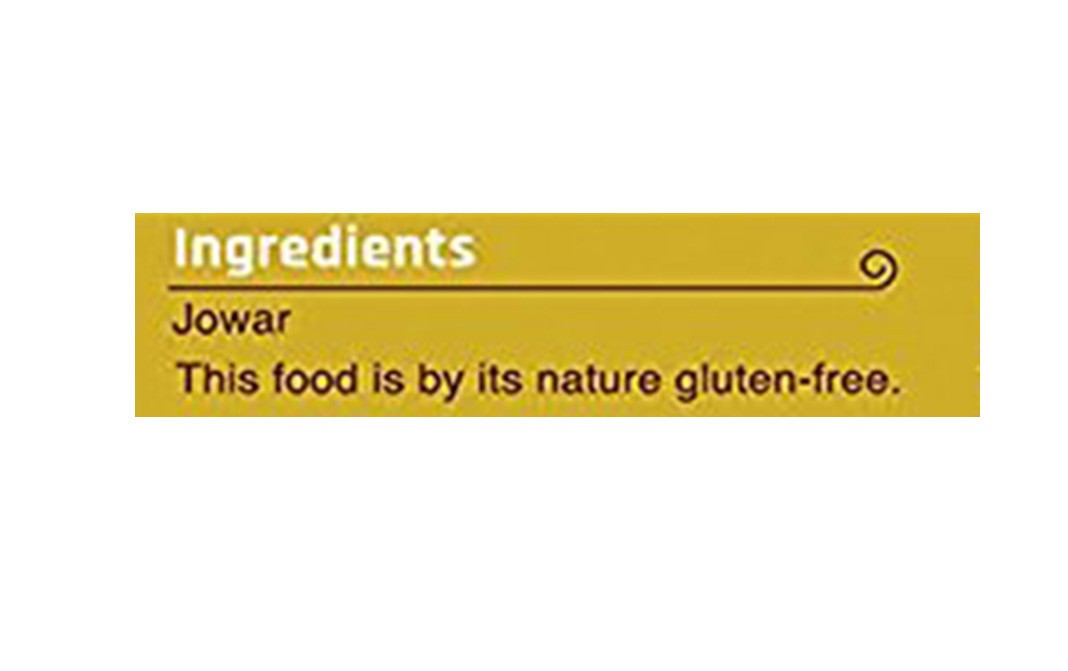 Desi Atta Jowar Atta - Sorghum Flour   Pack  500 grams